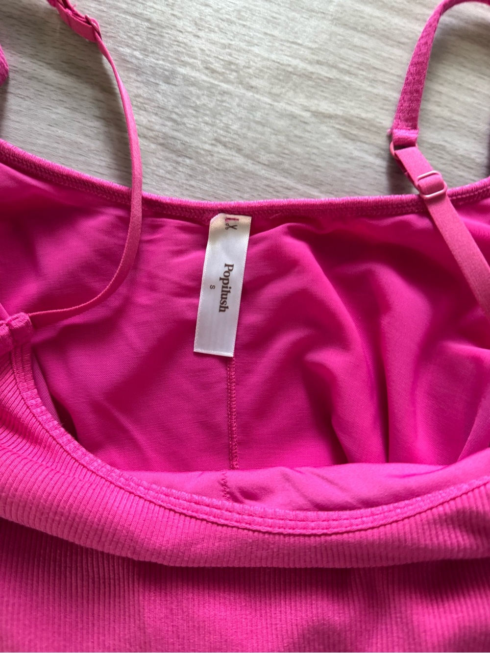 Sleeveless Midi Dress in Bright Pink - Picture 4 of 5